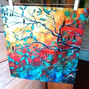 Throw Pillow Case "Where the ❤ is" Print